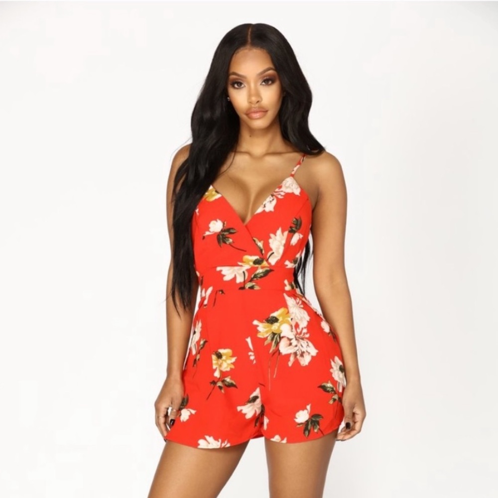 Floral Romper